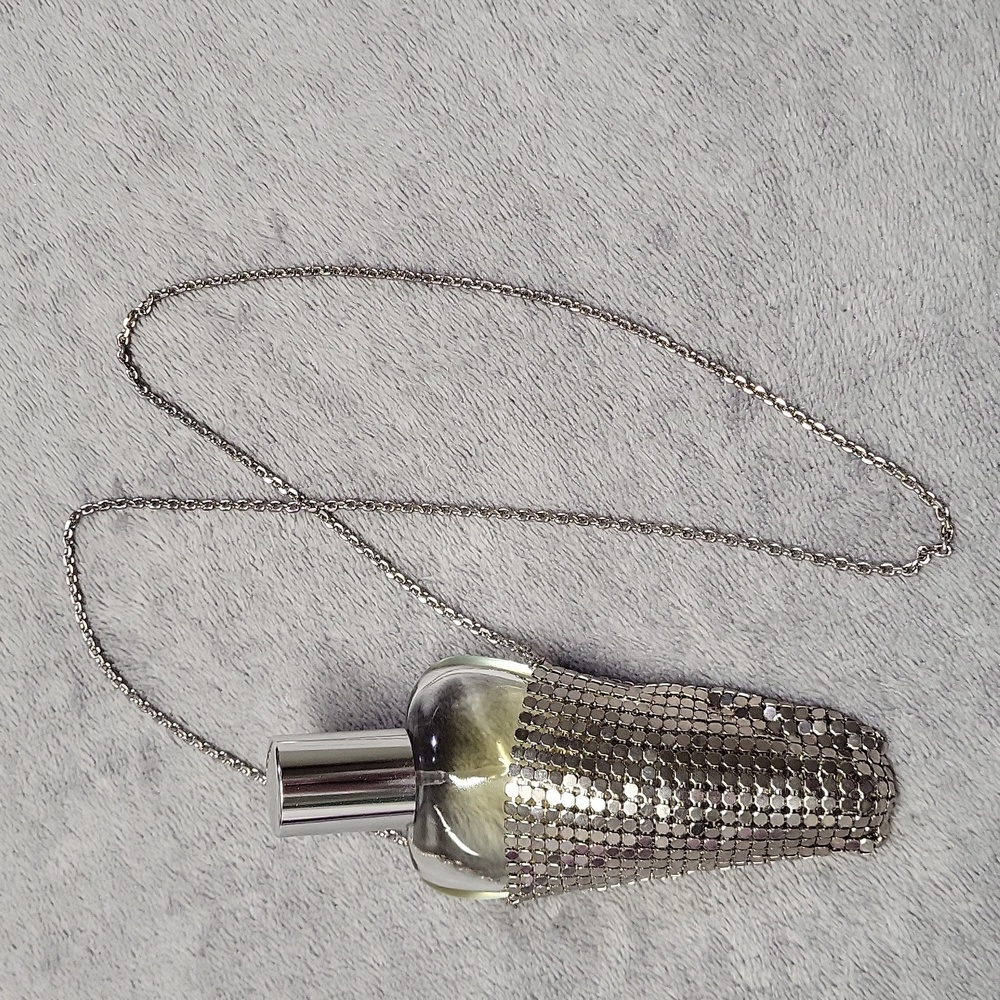 Mesh Metal Necklace ~ Caine Pascal Schaller Perfume Carrier - Picture 2 of 8